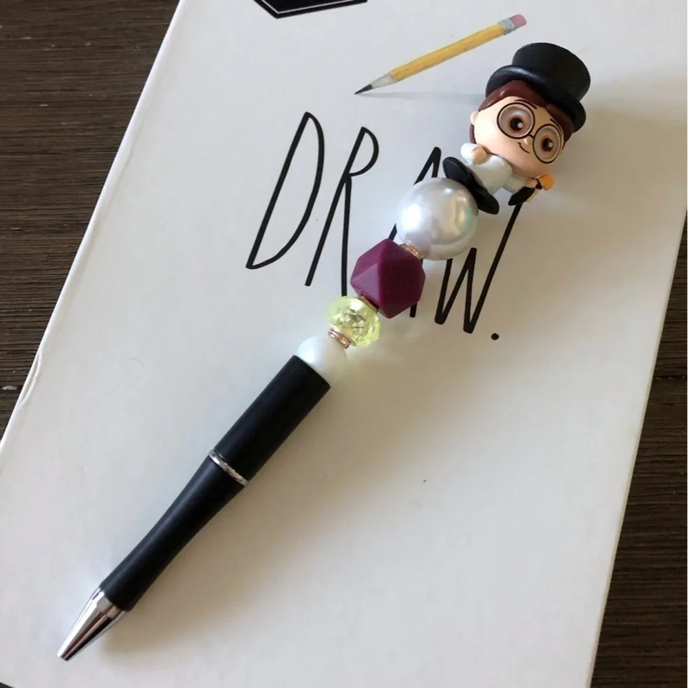 Disney Doorables: Peter Pan: John handmade beaded pen